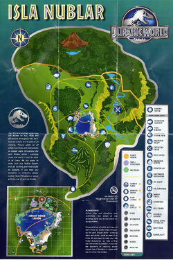 Jurassic World Map Jurassic Park Wiki Fandom