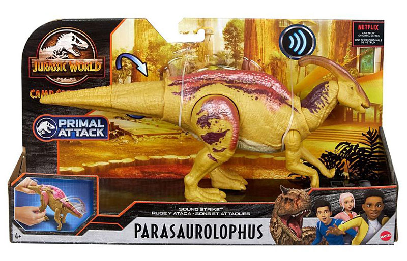 Mattel jurassic hot sale world parasaurolophus