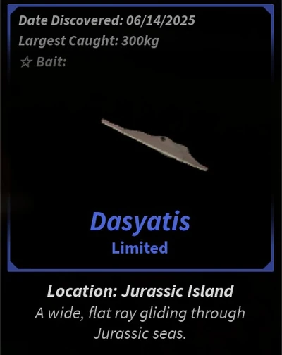 Dasyatis fisch