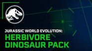 Jurassic World Evolution Herbivore Dinosaur Pack Launch Trailer