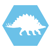 Jurassic World Stegosaurus logo