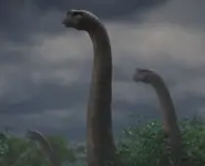 Des Brachiosaurus dans la saison 3 de La Colo du Crétacé