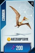 11183465 988664737832981 2798432693569894240 n.jpg (25 KB) Hatzegopteryx card in Jurassic World: the Game