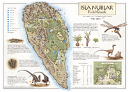 Isla Nublar Field Guide Map