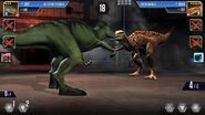Level 10 Ostafrikasaurus vs Level 26 Suchomimus