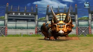Level 40 Torosaurus in the battle arena
