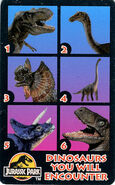 Dinosaurs You Will Encounter (Front)