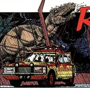 Alternate color pattern for comic Rex: 1993
