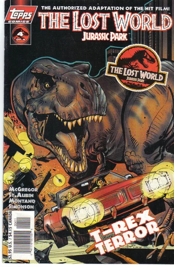 The Lost World: Jurassic Park (Topps) | Jurassic Park Wiki | Fandom