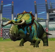 Nasutoceratops in the Battle Arena