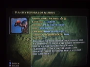 Pachycephalosaurus'</nowiki>s info in JP:OG.