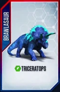 Triceratops (2).png (161 KB) Brawlsaur variant 2 in Jurassic World: The Game.