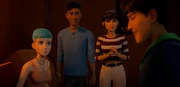 Darius, Yasmina, Brooklyn, and Kenji