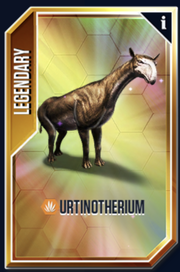 Urtinotherium New Card