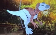 The Xuanhanosaurus figure being revealed