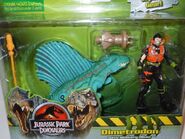 Dimetrodon with Diver