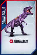 Brawlasaur card.