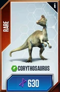 Corythosaurus card