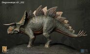 Stegoceratops concept art 1