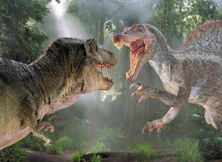 Spinosaurus Vs. T. Rex Scene | Jurassic Park Wiki | Fandom