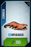 Diplocaulus Card