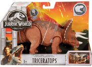 Triceratops toy for Jurassic World: Fallen Kingdom.