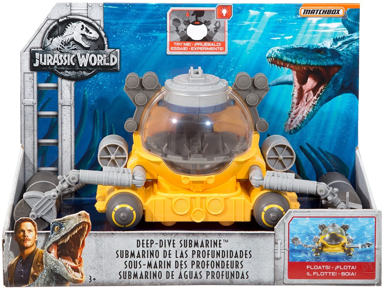 Jurassic World Fallen Kingdom Submarine Toy  peacecommission.kdsg.gov.ng