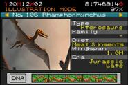 Rhamphorhynchus from Jurassic Park III: Park Builder.