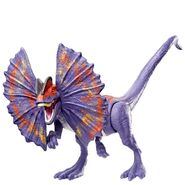 The former "Legacy Collection" Dilophosaurus now as a Savage Strike figure for "Dino Rivals"