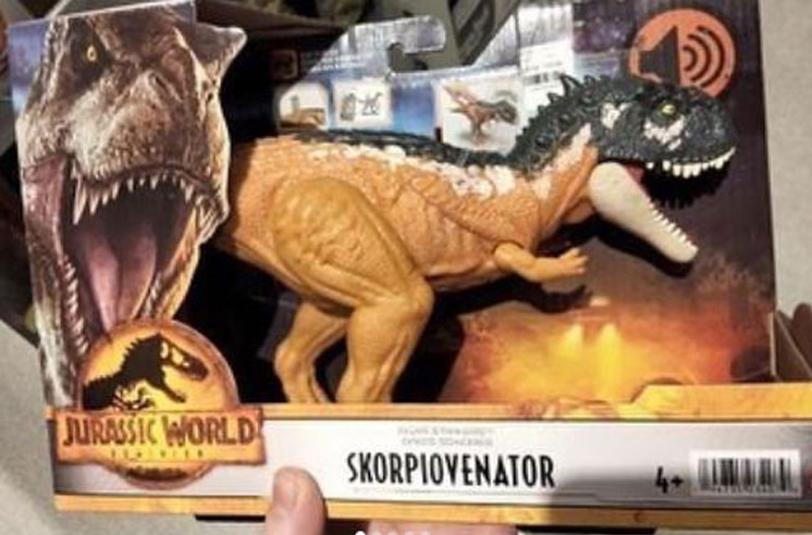 Jurassic World Dinossauro Skorpiovenator - Autobrinca Online