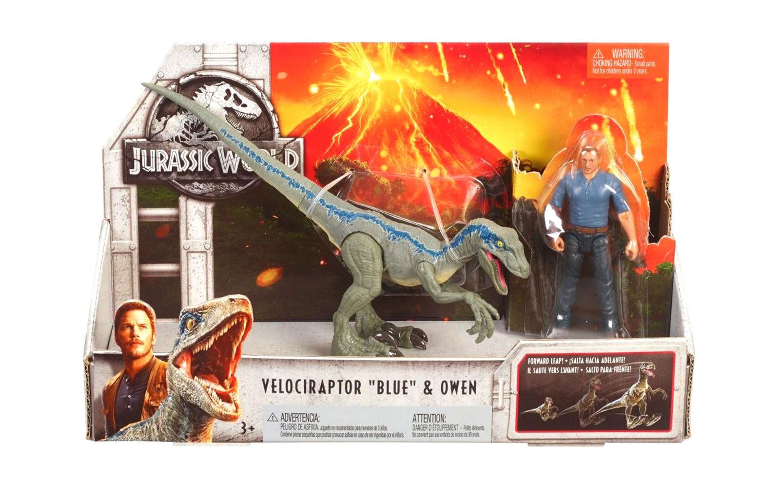 Juguetes de jurassic world velociraptor blue clearance