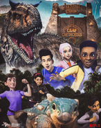 Jurassic World Camp Cretaceous characters poster