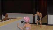 Kenji asusta a Brooklynn y a Darius