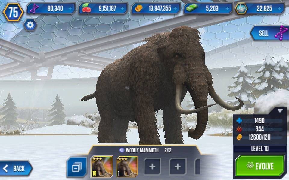 Woolly Mammothjw Tg Jurassic Park Wiki Fandom