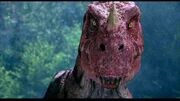 Ein Ceratosaurus auf Isla Sorna, 2001.