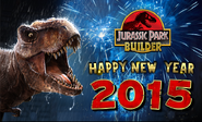 Jurassic Park Builder Happy New Year 2015