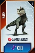 Carnotaurus card