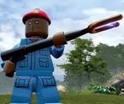 Lego Jurassic World Video Game Jophery Brown