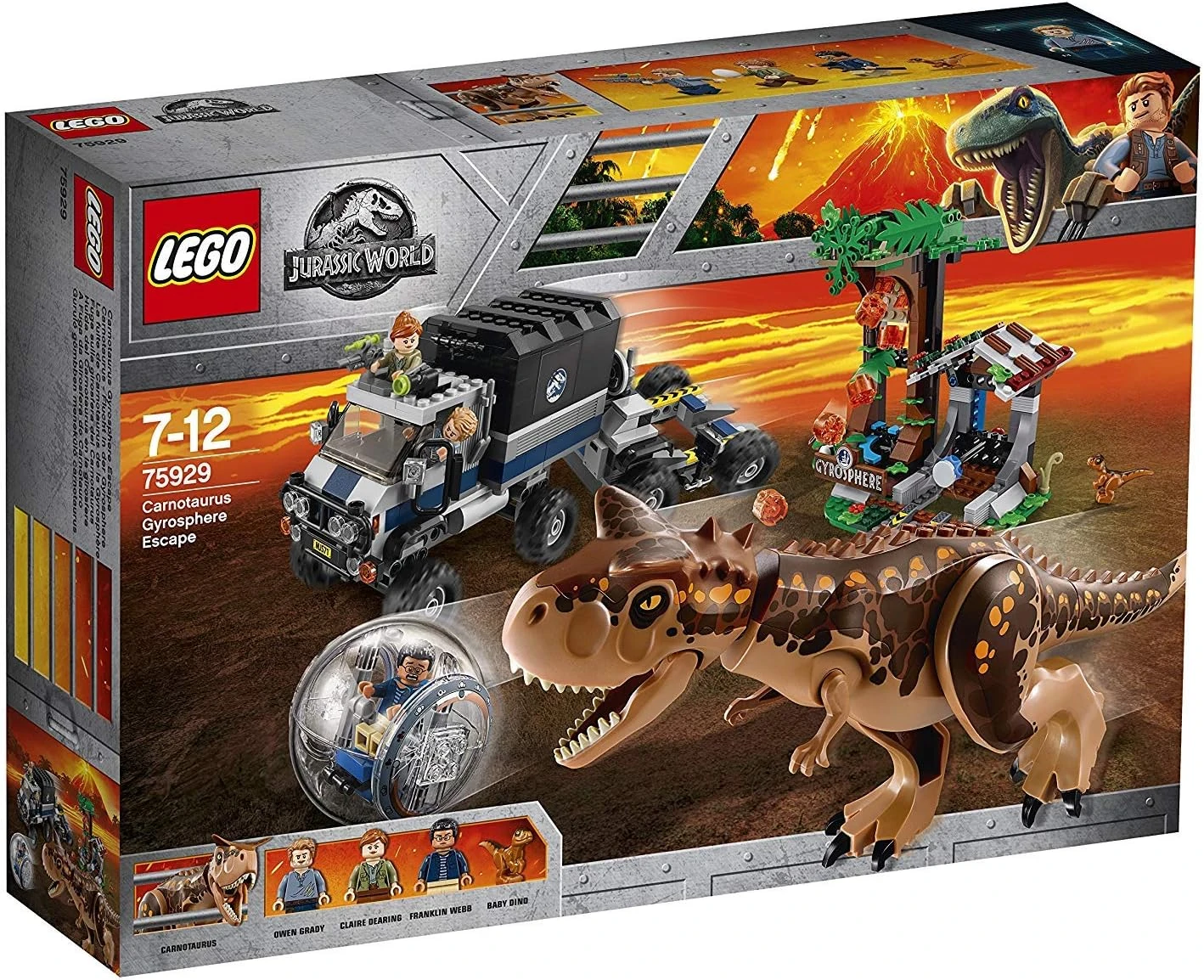 LEGO 75929 Carnotaurus Gyrosphere Escape | Jurassic Park
