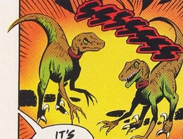 Raptors in comic