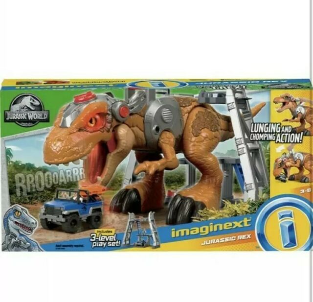 Jurassic World Fallen Kingdom Imaginext Jurassic Rex Dino Action Figure Park