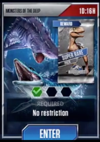 New Clash of Titans event - Jurassic World: The Game