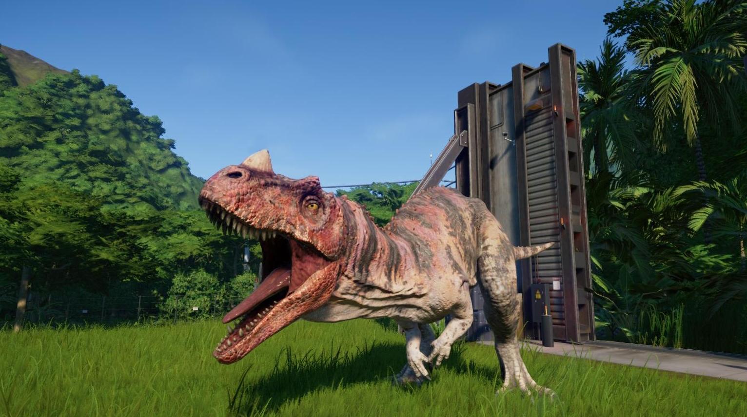 Jurassic park dinosaurs. Цератозавр Jurassic World. Jurassic World Evolution 2 Цератозавр. Цератозавр парк Юрского периода 3. Мир Юрского периода Эволюция 3.