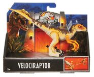 A Legacy Collection Velociraptor figure based on the The Lost World: Jurassic Park variant