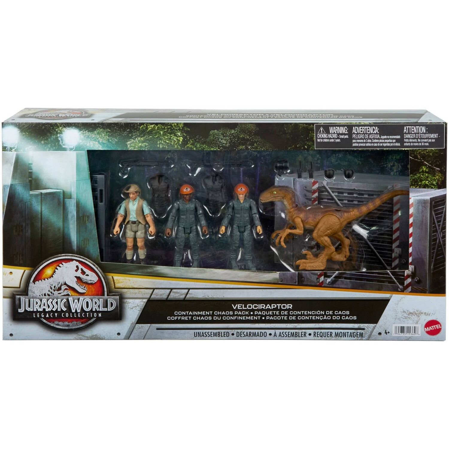 Jurassic world legacy collection isla nublar escape set 2025