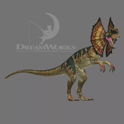 Jurassic World Dinosaure Dilophosaurus Lanceur De Projectiles