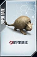 Doedicurus card