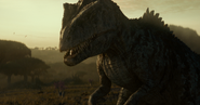 Giganotosaurus in full appearance in Jurassic World: Dominion.