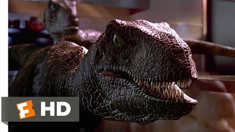 Jurassic Park (1993) - Raptors in the Kitchen Scene (9 10) Movieclips