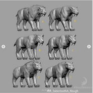 Smilodon concept art 2